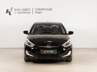 2013 Hyundai Solaris I, чёрный, 761000 рублей, вид 2