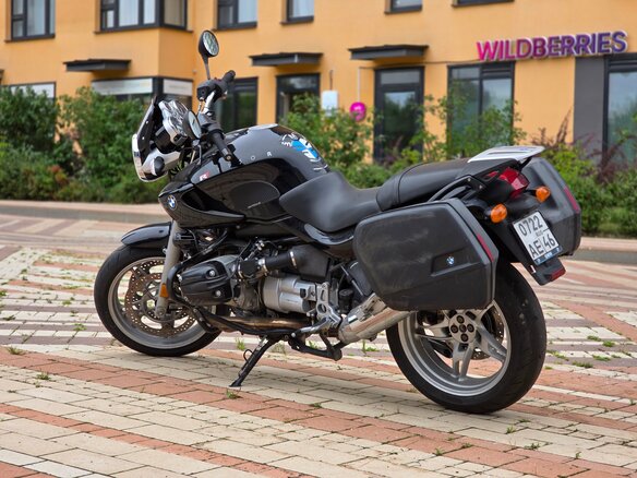 2001 BMW R 1150 R, чёрный, 320000 рублей - вид 1