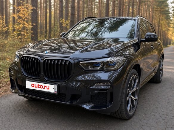2019 BMW X5 40i IV (G05/G18), чёрный - вид 3