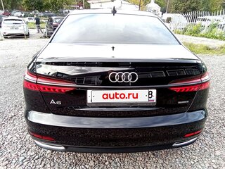 2019 Audi A6 45 TFSI V (C8), чёрный, 3120000 рублей, вид 4