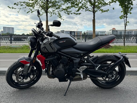 2022 Triumph Trident 660, серый, 850000 рублей - вид 8