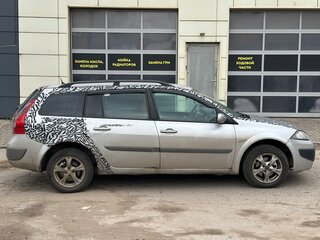 2009 Renault Megane II Рестайлинг, серый, 370000 рублей, вид 4