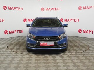 2018 Lada (ВАЗ) Vesta SW I, синий, 1030000 рублей, вид 2