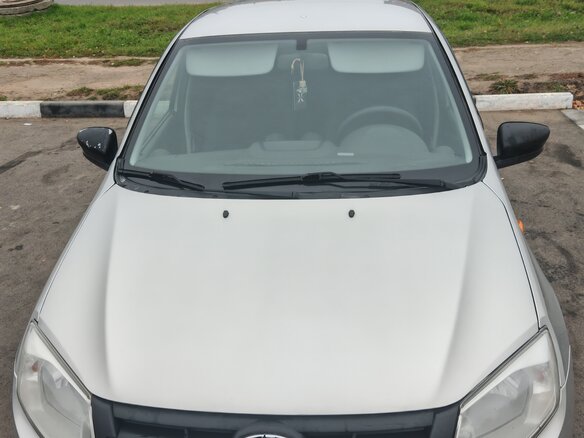 2016 Lada (ВАЗ) Granta I, серебристый, 345000 рублей - вид 1