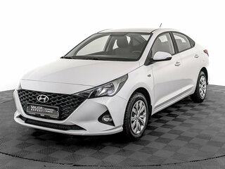 2022 Hyundai Solaris II Рестайлинг, белый, 1570000 рублей, вид 1
