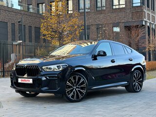 2021 BMW X6 40i III (G06), синий, 7100000 рублей, вид 1