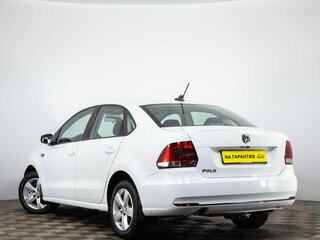 2018 Volkswagen Polo V Рестайлинг, белый, 1329000 рублей, вид 4