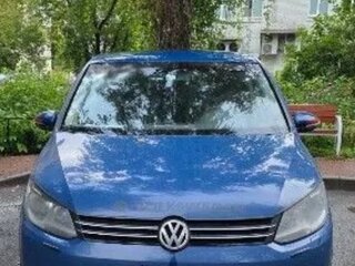 2012 Volkswagen Touran I Рестайлинг 2, синий, 1100000 рублей, вид 1