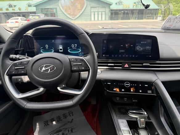 2021 Hyundai Elantra VII (CN7), белый - вид 8