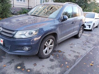 2013 Volkswagen Tiguan I Рестайлинг, синий, 1300000 рублей, вид 1