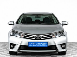2013 Toyota Corolla XI (E160, E170, E180), серебристый, 1499000 рублей, вид 2