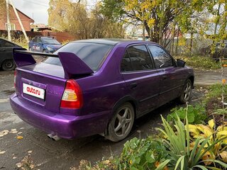 2003 Hyundai Accent ТагАЗ II, фиолетовый, 290000 рублей, вид 5