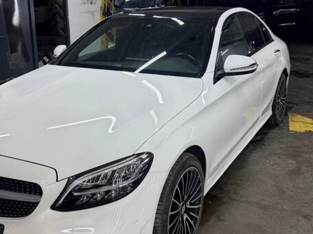 2019 Mercedes-Benz C-Класс 220 d IV (W205) Рестайлинг, белый, 3100000 рублей, вид 1