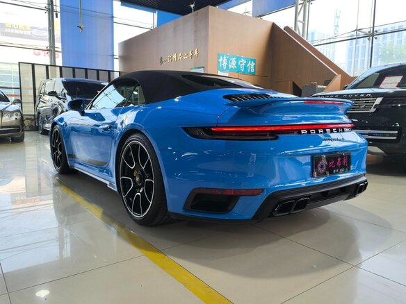 2025 Porsche 911 Turbo S VIII (992) Рестайлинг, голубой, 43333666 рублей - вид 8