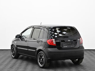 2008 Hyundai Getz I Рестайлинг, чёрный, 379000 рублей, вид 4