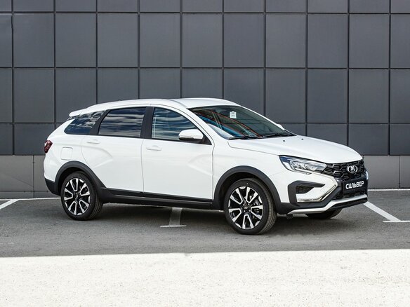 2026 Lada (ВАЗ) Vesta SW Cross I Рестайлинг (NG), белый, 2023000 рублей - вид 4