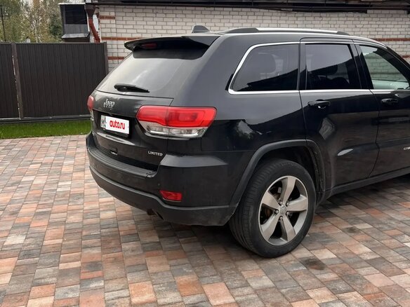 2013 Jeep Grand Cherokee IV (WK2) Рестайлинг, чёрный - вид 5