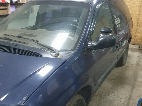 2003 Dodge Caravan 4-speed IV, синий, 350000 рублей - вид 9