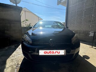 2011 Volkswagen Golf VI, чёрный, 1000000 рублей, вид 4