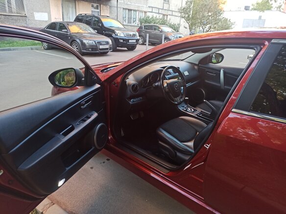 2008 Mazda 6 II (GH), красный, 950000 рублей - вид 5