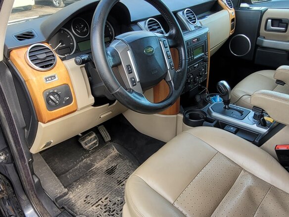 2009 Land Rover Discovery III, синий, 1100000 рублей - вид 7