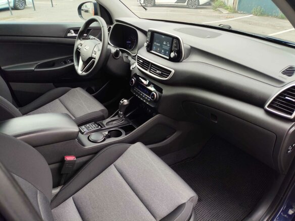 2019 Hyundai Tucson III Рестайлинг, синий - вид 8
