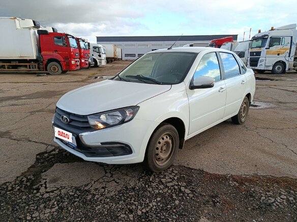 2024 Lada (ВАЗ) Granta I Рестайлинг, белый, 532000 рублей - вид 1