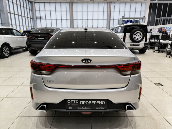 2021 Kia Rio IV Рестайлинг, серый, 1399000 рублей - вид 5