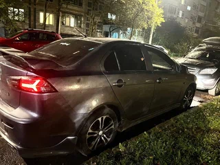 2007 Mitsubishi Lancer X, серый, 448000 рублей, вид 3