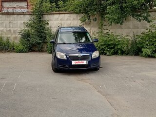 2009 Skoda Roomster I, синий, 450000 рублей, вид 2