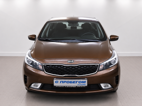2017 Kia Cerato III Рестайлинг (Classic), коричневый, 1205000 рублей, вид 2