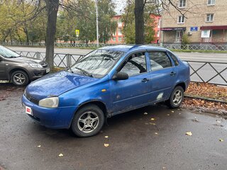 2006 Lada (ВАЗ) Kalina I, синий, 110000 рублей, вид 5