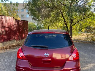 2007 Nissan Tiida I, красный, 630000 рублей, вид 3