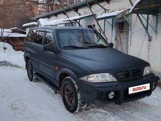2001 SsangYong Musso I Рестайлинг, чёрный, 800000 рублей, вид 3