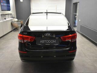 2016 Kia Rio III Рестайлинг, чёрный, 1057000 рублей, вид 4