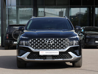 2021 Hyundai Santa Fe IV Рестайлинг, чёрный, 3995000 рублей, вид 2