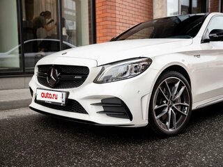 2020 Mercedes-Benz C-Класс AMG 43 AMG IV (W205) Рестайлинг, белый, 4950000 рублей, вид 3