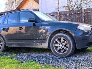 2004 BMW X3 25i I (E83), чёрный, 1200000 рублей, вид 4