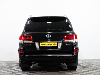 2013 Lexus LX 570 III Рестайлинг, чёрный, 4439000 рублей, вид 5