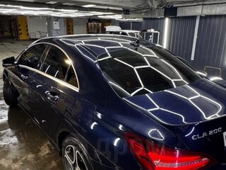 2018 Mercedes-Benz CLA 200 I (C117, X117) Рестайлинг, синий, 1630000 рублей, вид 5