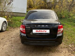 2022 Lada (ВАЗ) Granta I Рестайлинг, чёрный, 490000 рублей, вид 2