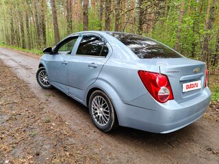 2012 Chevrolet Aveo II, голубой, 550000 рублей, вид 5