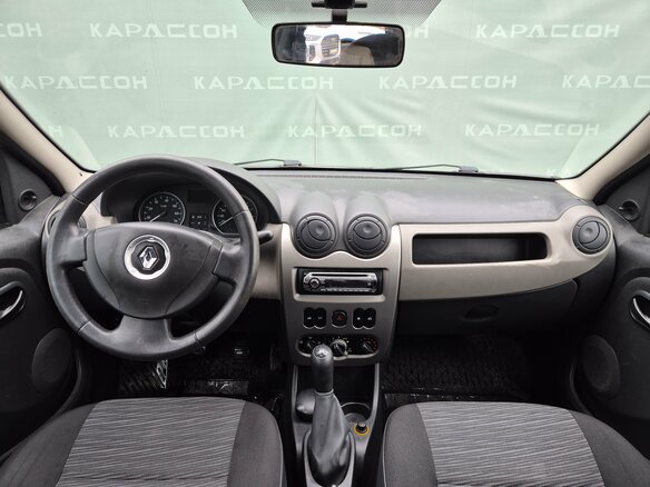 2010 Renault Logan I Рестайлинг, серый, 520000 рублей - вид 5