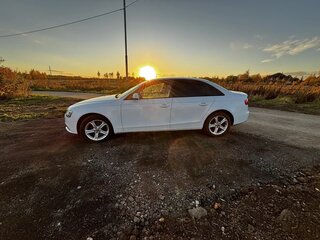 2013 Audi A4 IV (B8) Рестайлинг, белый, 1450000 рублей, вид 3