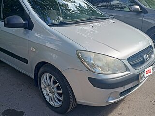 2010 Hyundai Getz I Рестайлинг, серебристый, 420000 рублей, вид 2