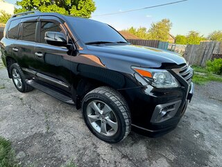 2013 Lexus LX 570 III Рестайлинг, чёрный, 4188000 рублей, вид 1