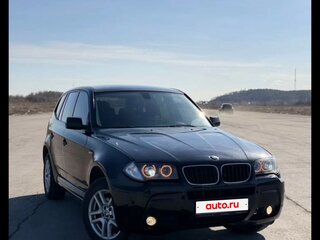 2008 BMW X3 20i I (E83) Рестайлинг, чёрный, 900000 рублей, вид 4