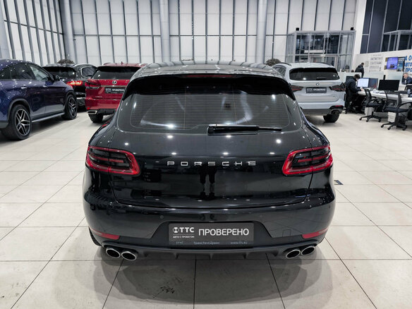 2016 Porsche Macan S Diesel I, чёрный, 4390000 рублей - вид 5
