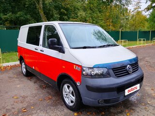 2005 Volkswagen Transporter T5, белый, 1300000 рублей, вид 3