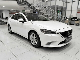 2017 Mazda 6 III (GJ) Рестайлинг, белый, 1750000 рублей, вид 3